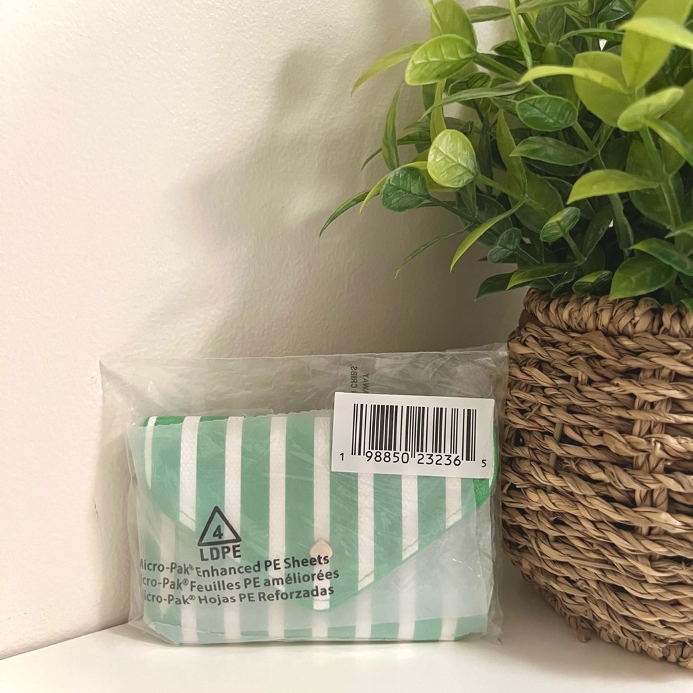 Stripe Envelope Card Case
